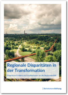 Cover Regionale Disparitäten in der Transformation